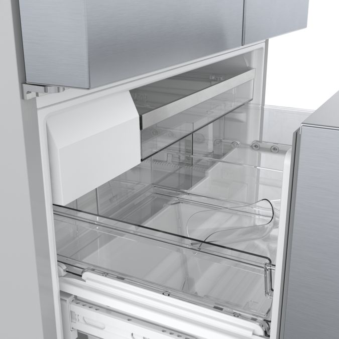 800 Series French Door Bottom Mount Refrigerator 36'' Brushed steel anti-fingerprint B36CT80SNS B36CT80SNS-17