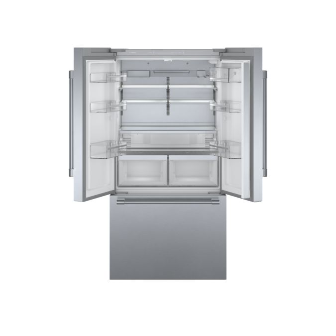 800 Series French Door Bottom Mount Refrigerator 36'' Easy clean stainless steel B36CT81SNS B36CT81SNS-3