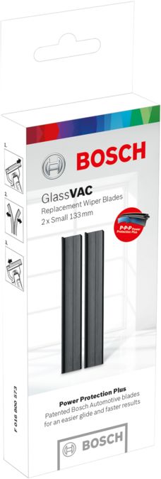 GlassVAC – Kleine Ersatzwischblätter Systemzubehör F016800573 F016800573-2