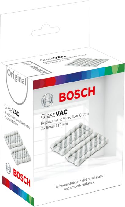 GlassVAC – Kleine Ersatzmikrofasertücher Systemzubehör F016800574 F016800574-2
