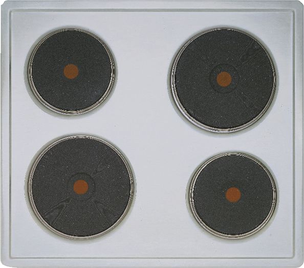 Serie | 4 Piastre di cottura 60 cm acciaio inox, Piani di cottura controllato dal forno NCM615L01C NCM615L01C-1