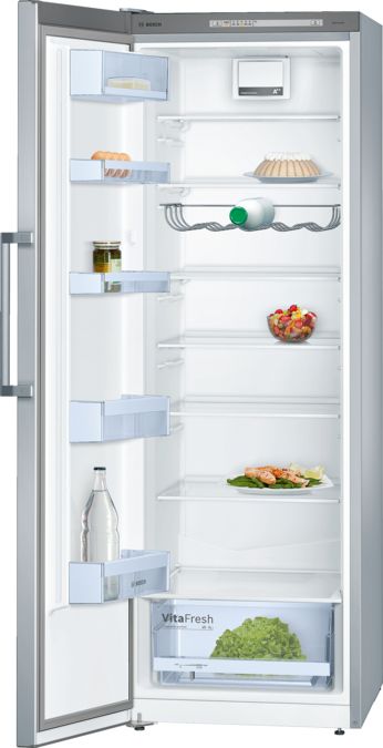 Serie | 4 free-standing fridge inox look KSV33VL30 KSV33VL30-1