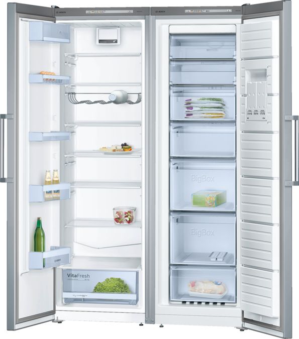 Serie | 4 free-standing fridge inox look KSV36VL30 KSV36VL30-5
