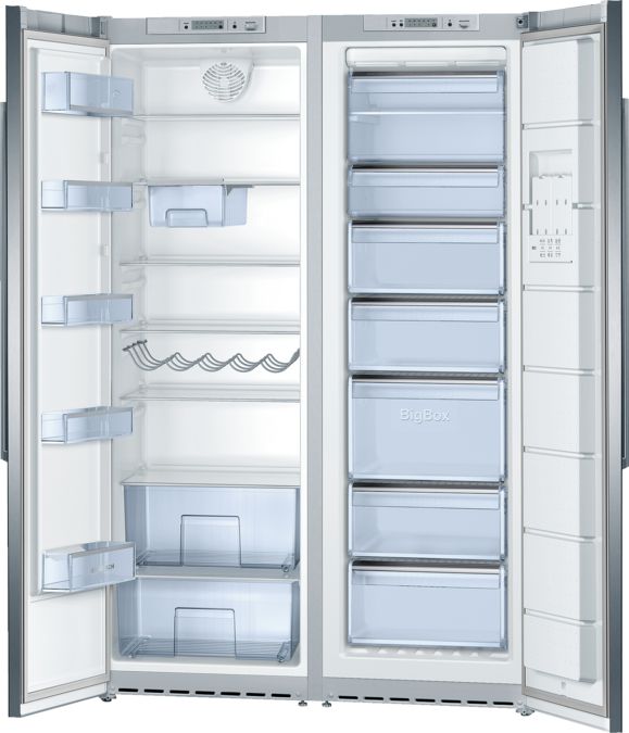 Congelador de libre instalación 186 x 60 cm Acero inoxidable GSN32S71 GSN32S71-5
