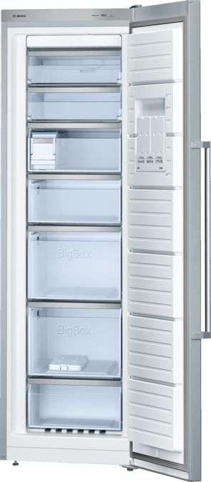 Serie | 6 Congelador de libre instalación Acero inoxidable antihuellas GSN36BI30 GSN36BI30-1