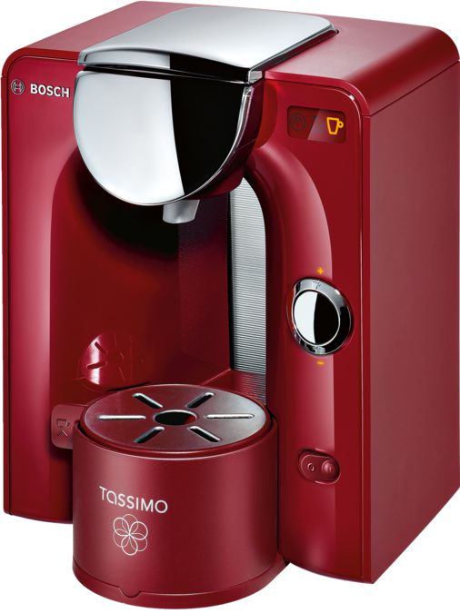 TASSIMO Machine à café multi-boissons tout automatique - T55 Brilliant Red TAS5546CH TAS5546CH-1