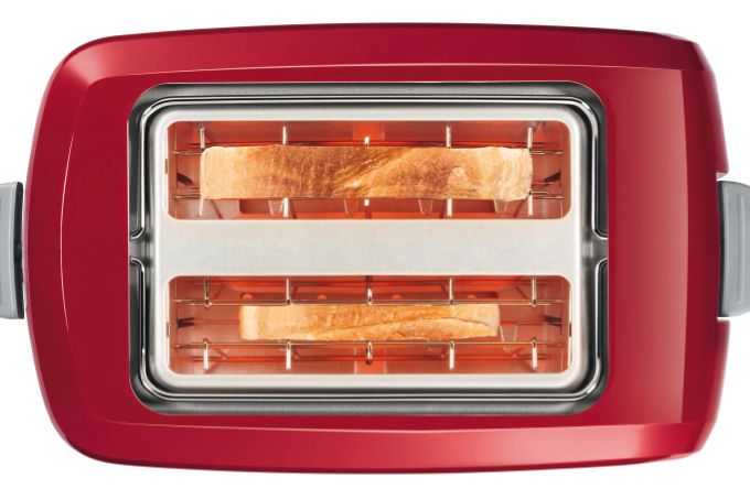 Tostador corto CompactClass Rojo TAT3A014 TAT3A014-7
