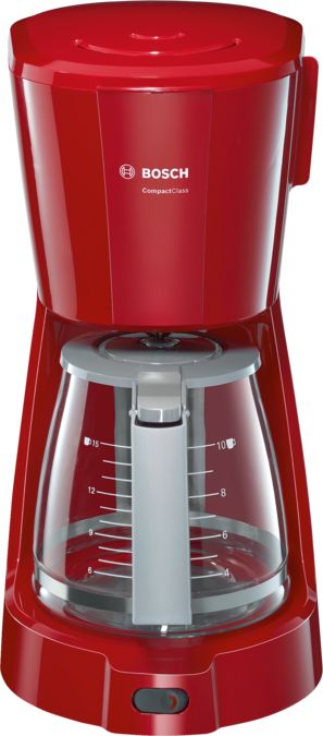 Filter-Kaffeemaschine CompactClass Primärfarbe: rot, Sekundärfarbe: hellgrau TKA3A014 TKA3A014-1