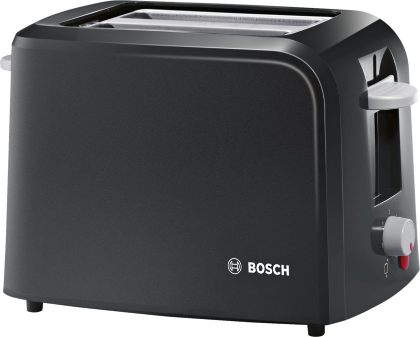 Compact toaster 2/2 electronic, white Black TAT3A013GB TAT3A013GB-1