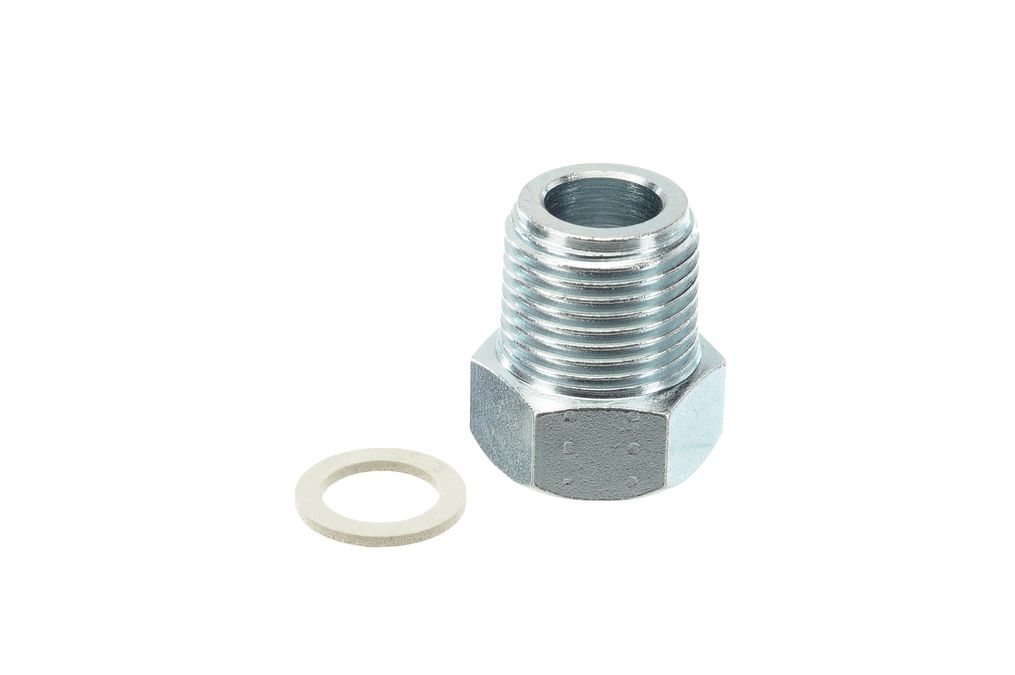 Mounting set Connecting parts gas ISO7 +seal 034308 straight adapter 1/2