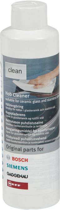 Glaskeramik-plejemiddel Plejemiddel til kogeplader Til effektiv rengøring af glaskeramiske og rustfria kogeplader 00311500 00311500-1