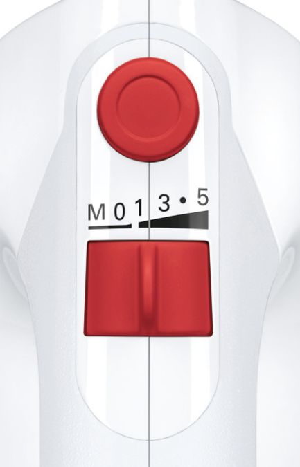 Kézi robotgép, Bosch 400 W fehér / piros MFQ36300 MFQ36300-4