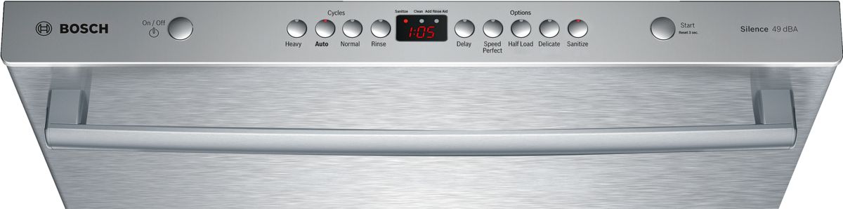 Dishwasher 24'' Stainless steel SHX4AT75UC SHX4AT75UC-2