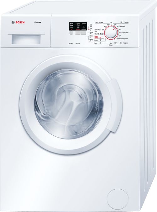 Series 2 washing machine, front loader 6 kg 800 rpm WAB16060IN WAB16060IN-1