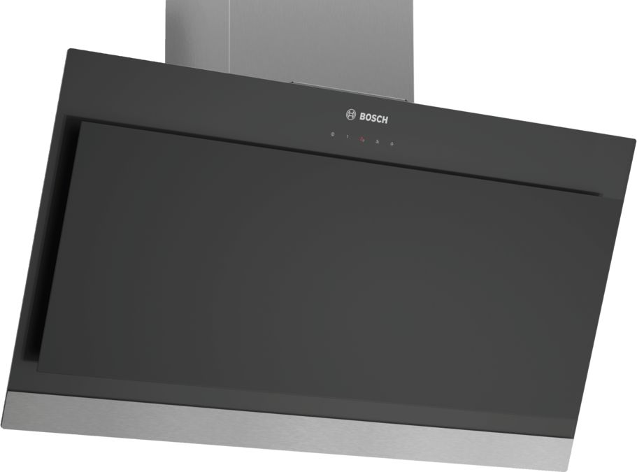 Serie | 6 wall-mounted cooker hood 90 cm Cristal negro DWK09G660 DWK09G660-1