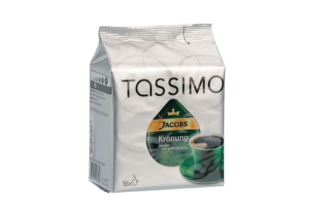 Tassimo T-Discs: Jacobs koffie Inhoud: 16 T-Discs 00467142 00467142-2