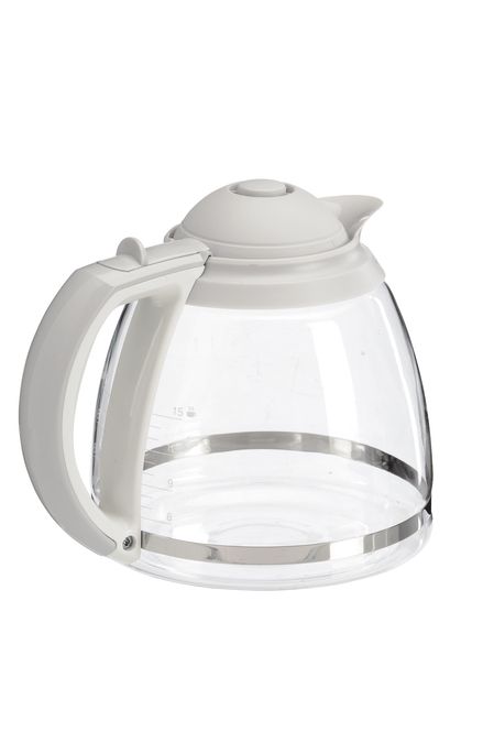 Glass jug satin grey, 12 t 00481892 00481892-2
