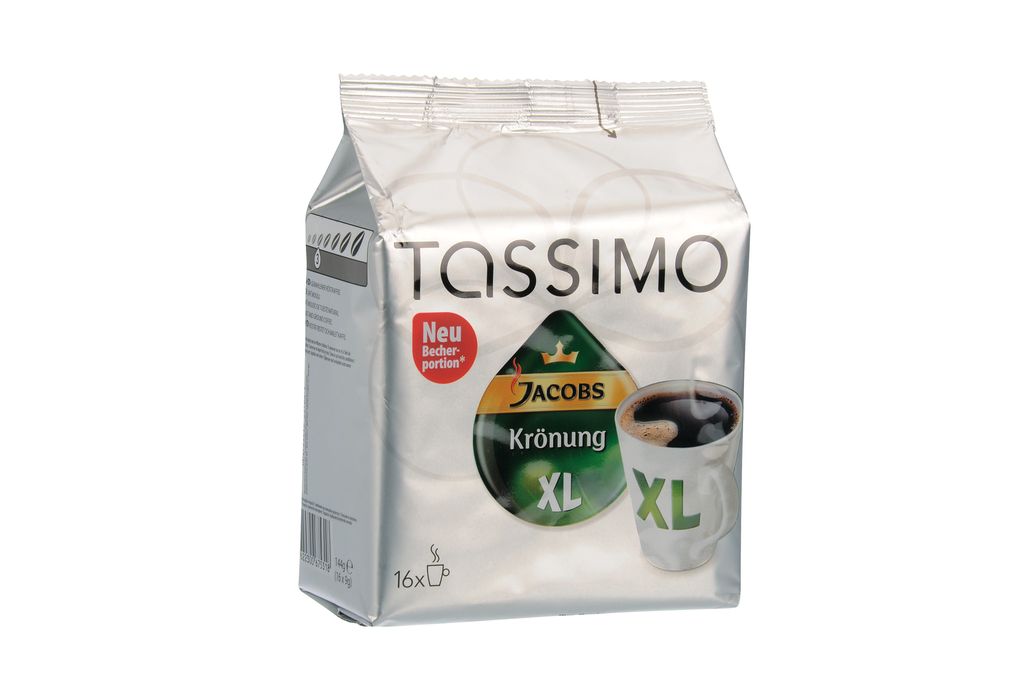 Coffee Tassimo T-Discs: Jacobs Krönung XL Pack of 16 drinks 00574791 00574791-2
