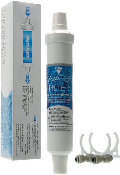 Vattenfilter Vattenfilter för side-by-side kyl/frys skåp 00750558 00750558-1