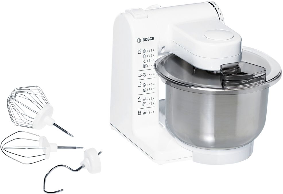 Robot de cocina MUM4 500 W Blanco, blanco MUM4407 MUM4407-1