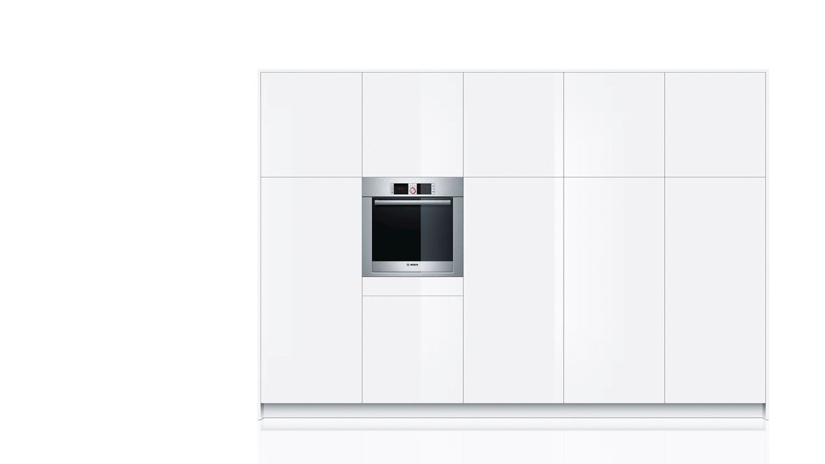 Serie | 8 Built-in single multi-function activeClean oven HBG78R750B brushed steel HBG78R750B HBG78R750B-2