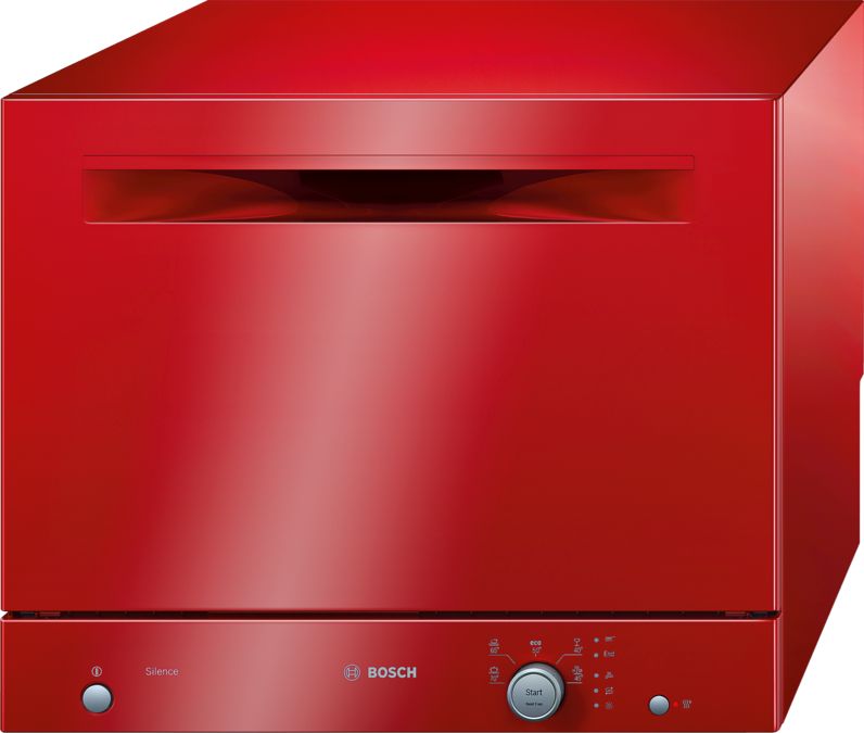BOSCH - Lave-vaisselle compact 6 couverts a+ pose-libre rouge