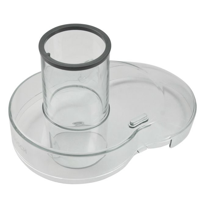 Deckel transparent, schwarz-grauer Ring, Bedruckung: Bosch 00701700 00701700-1