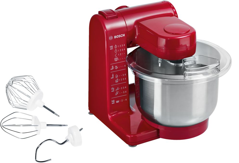 Robot pâtissier MUM4 500 W Rouge, rouge MUM44R1 MUM44R1-1