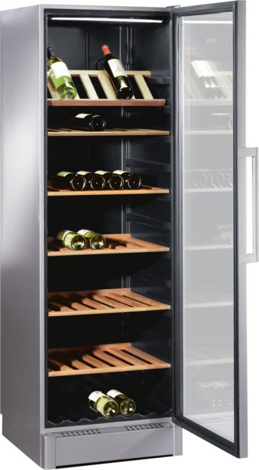 Serie 8 Vinoteca con puerta de cristal  186 x 59.5 cm KSW38940 KSW38940-3