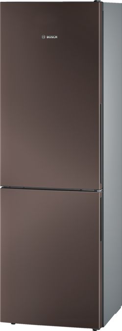 Serie | 4 Réfrigérateur-congélateur pose libre avec compartiment congélation en bas 186 x 60 cm Brun KGV36VD32S KGV36VD32S-1