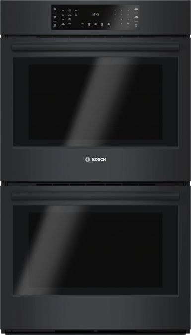 800 Series Double Wall Oven 30'' Black Stainless Steel HBL8661UC HBL8661UC-1