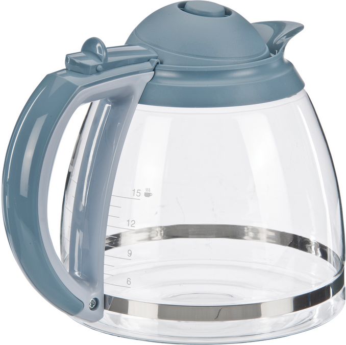 Glass jug pastel blue, 12 t 00481771 00481771-1