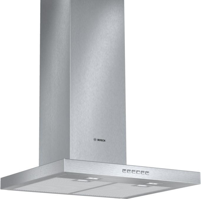 Serie | 4 wall-mounted cooker hood 60 cm Stainless steel DWB067A50B DWB067A50B-1