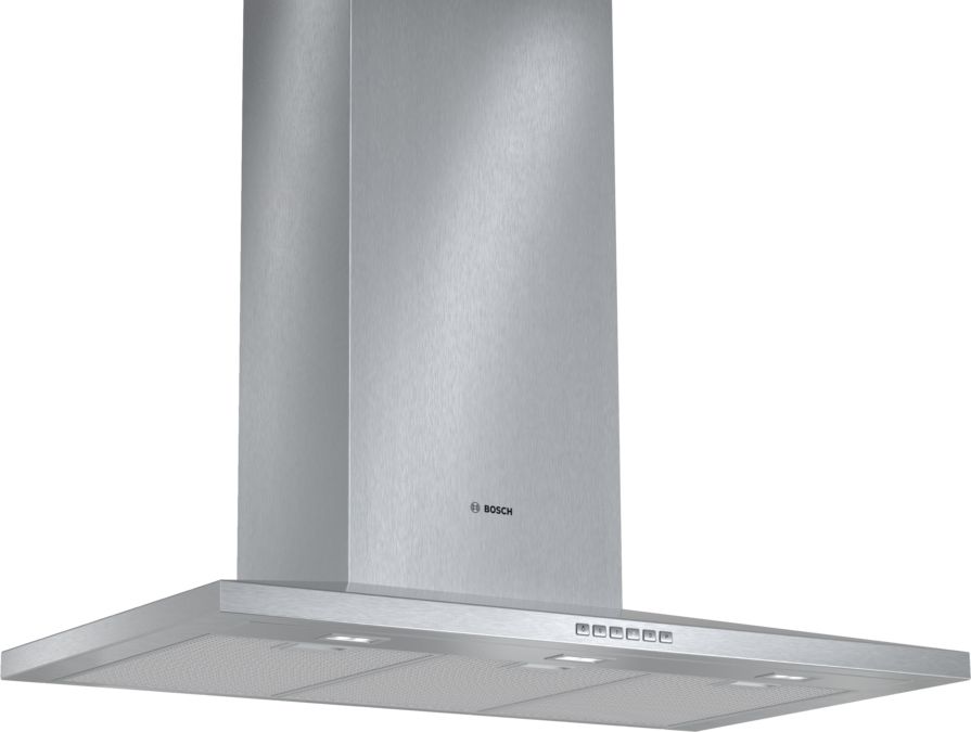 Serie | 4 wall-mounted cooker hood 90 cm Stainless steel DWW097A50A DWW097A50A-1