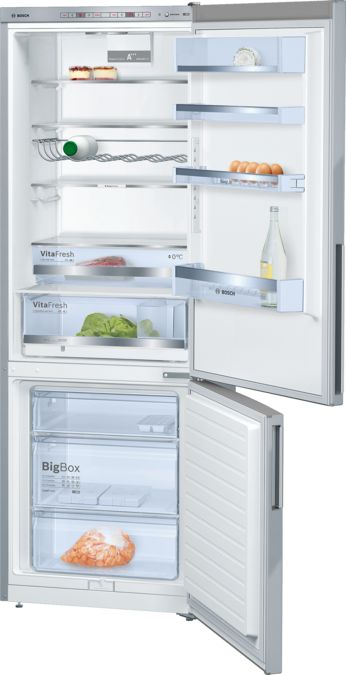 Serie | 6 voľne stojaca chladnička s mrazničkou dole inox look KGE49AL41 KGE49AL41-1