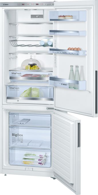 Serie | 6 voľne stojaca chladnička s mrazničkou dole biela KGE49AW41 KGE49AW41-1