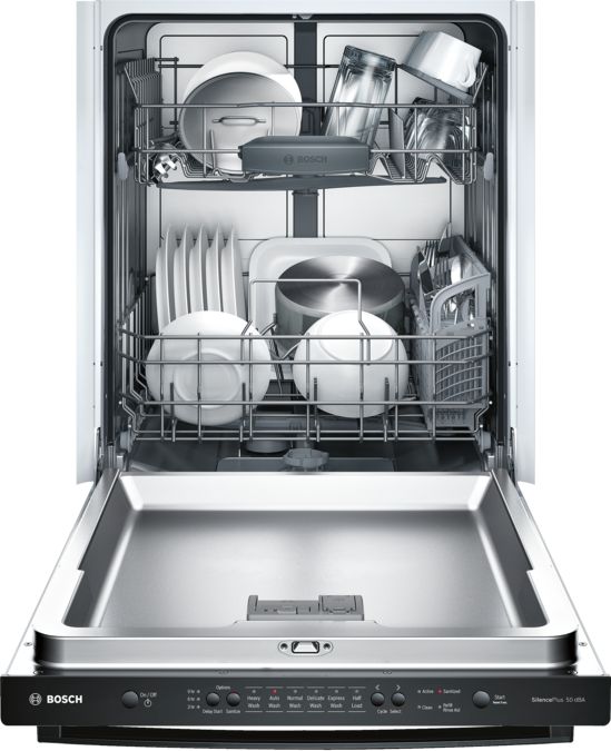 Ascenta® Lave-vaisselle sous plan 24'' Noir SHX3AR76UC SHX3AR76UC-5