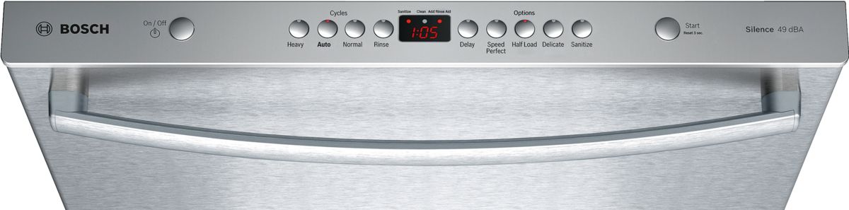 Dishwasher 24'' Stainless steel SHX4AT75UC SHX4AT75UC-6