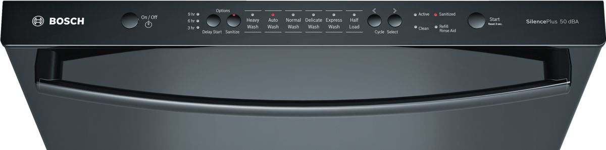 Ascenta® Dishwasher 24'' Black SHX3AR76UC SHX3AR76UC-7