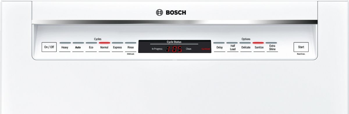 Dishwasher 24'' White SHE68T52UC SHE68T52UC-5