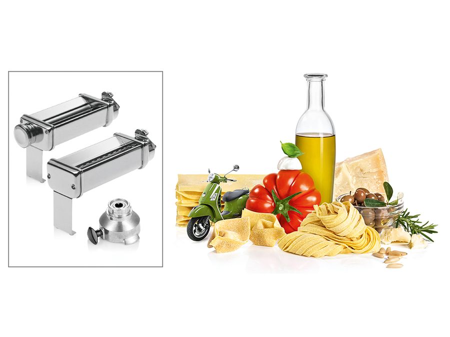 Pastavorsatz Das Lifestyle Set PastaPassion mit Lasagne- und Tagliatellevorsatz für selbstgemachte Nudeln 00576586 00576586-12