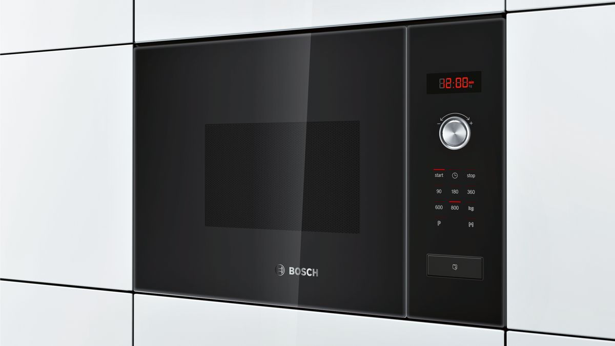 Serie | 6 Built-in microwave oven 60 x 38 cm Black HMT75M664B HMT75M664B-3