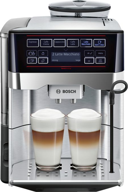 Fully automatic coffee machine RoW-Variante rostfritt stål TES60729RW TES60729RW-1