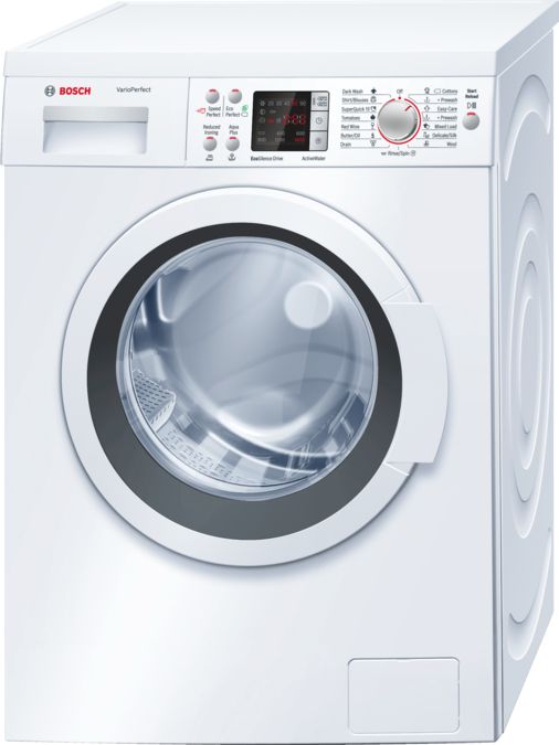 Series 6 Washing machine, front loader 8 kg 1400 rpm WAQ284S0GB WAQ284S0GB-1