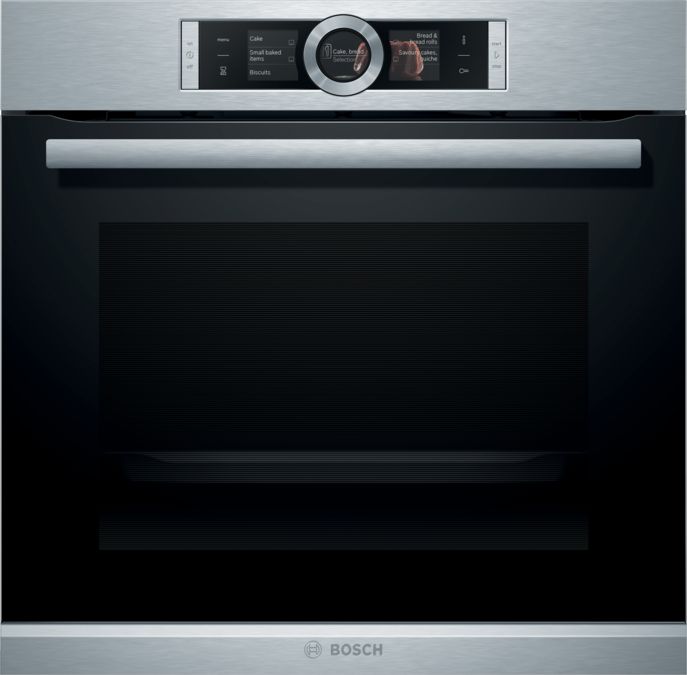 Series 8 Built-in oven 60 x 60 cm Stainless steel HBG636NS1 HBG636NS1-1