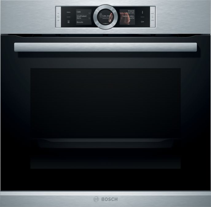 Serie | 8 Built-in oven 60 x 60 cm Stainless steel HBG6767S1A HBG6767S1A-1