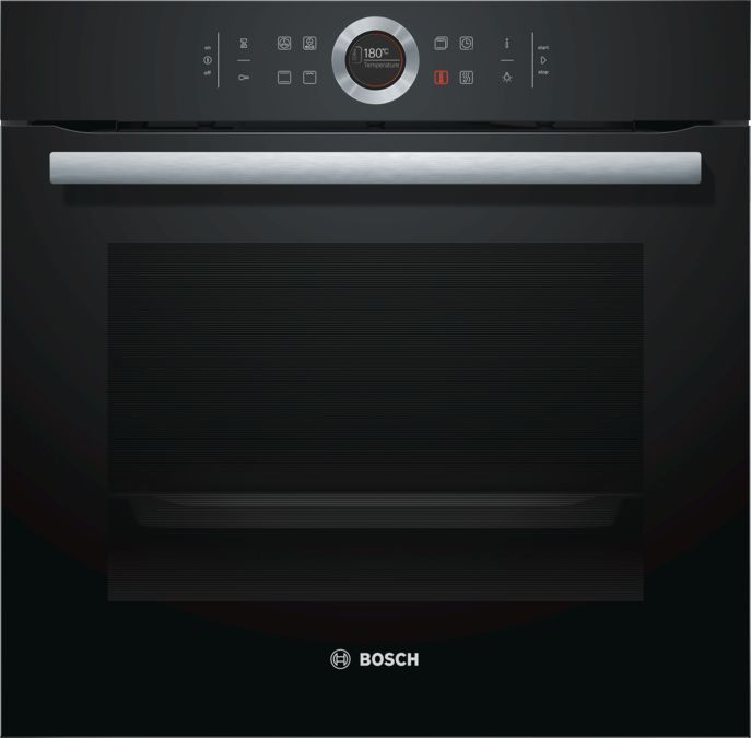 Series 8 Built-in oven 60 x 60 cm Black HBG634BB1 HBG634BB1-1