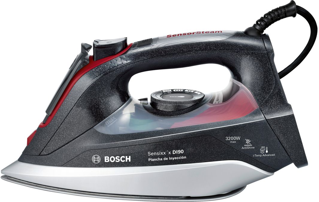 Oferta del día! Plancha de vapor a inyección Bosch TDI903239A 3200 W por  84,99€.