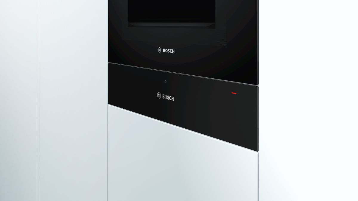 Series 8 Built-in warming drawer 60 x 14 cm Black BIC630NB1B BIC630NB1B-2