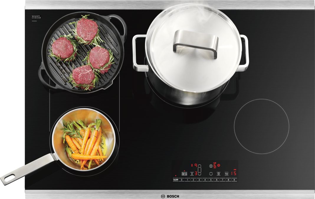 Electric Cooktop Black, surface mount with frame NET8066SUC NET8066SUC-4
